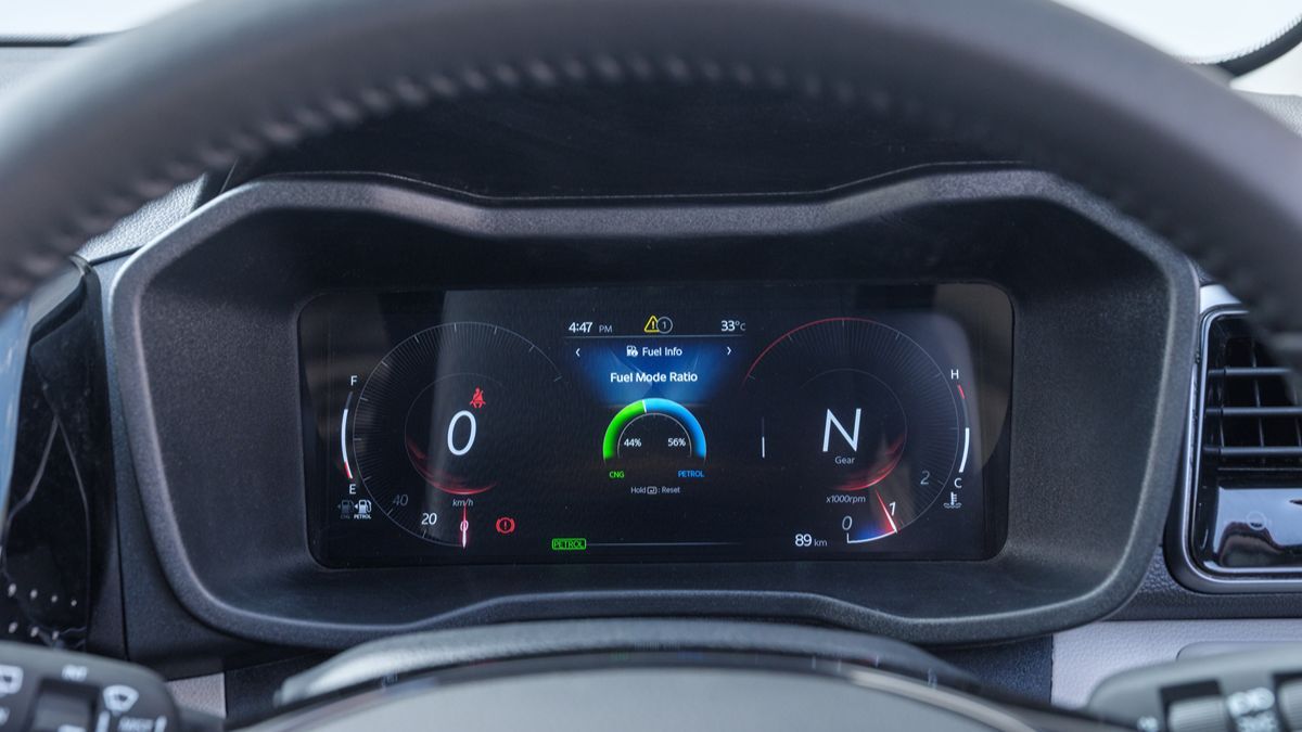 Mahindra XUV 3XO ZNG Digital Driver's Display