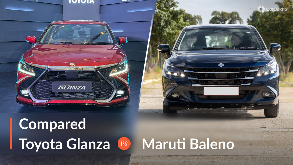 Toyota Glanza Vs Maruti Baleno Toyota Glanza Vs Maruti Baleno