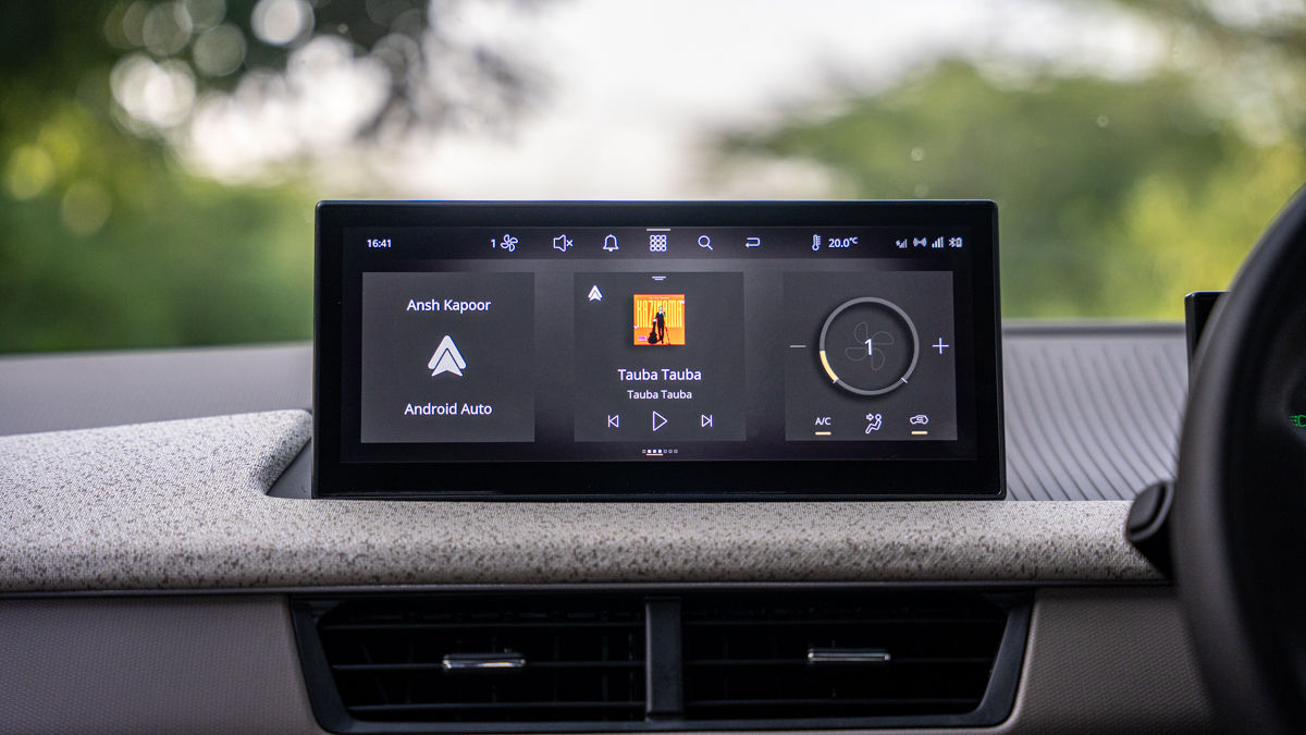 Tata Aeris Infotainment Touchscreen
