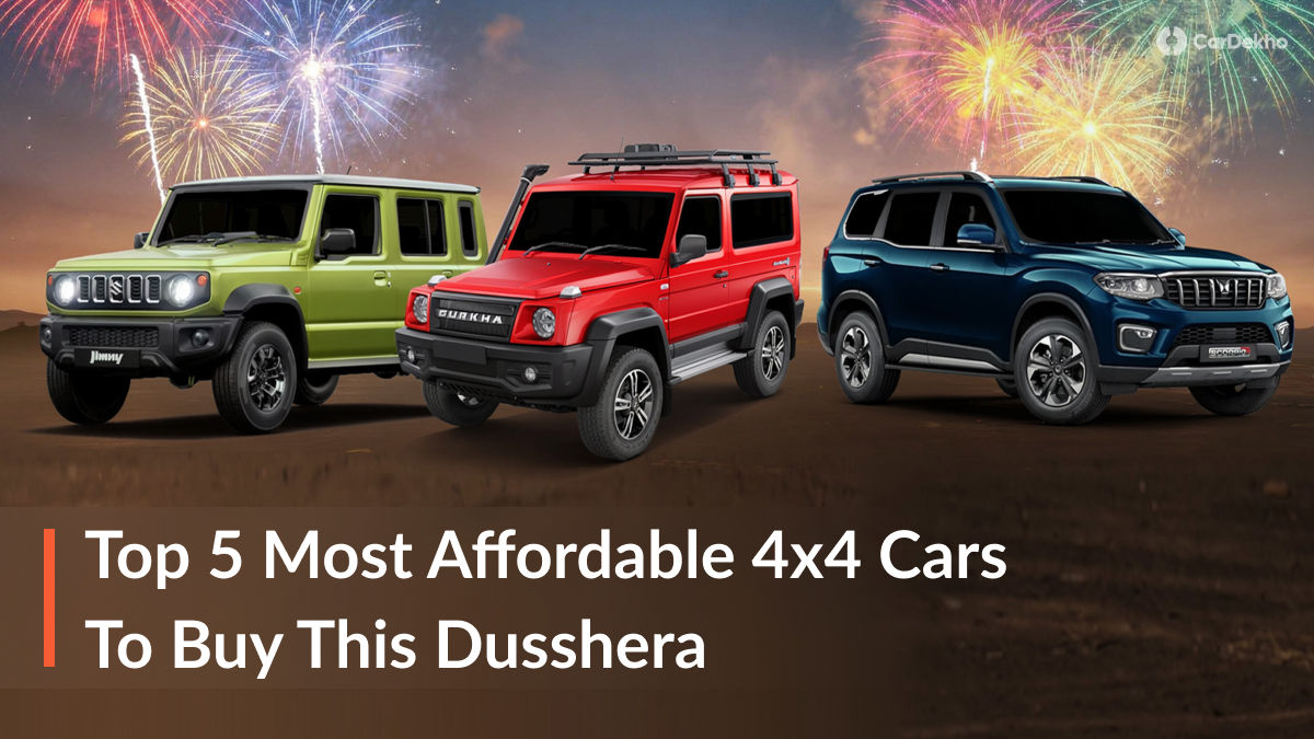 Top 5 Best 4X4 SUVs to Buy This Dussehra