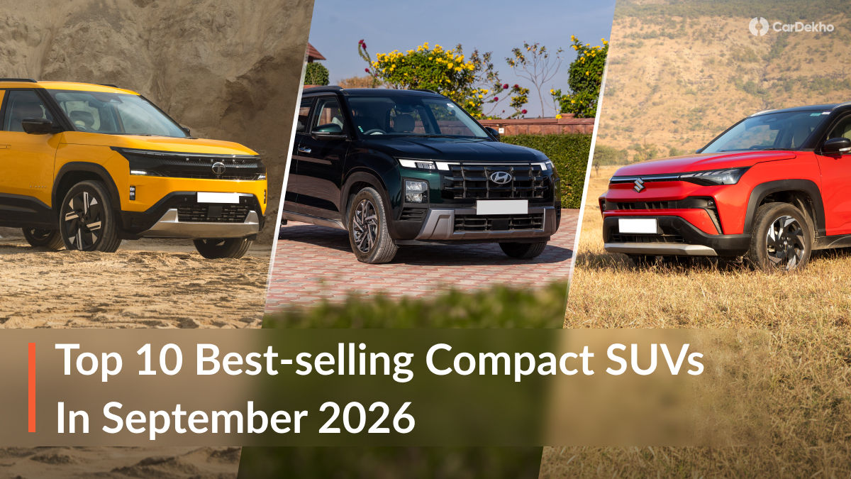 Top 10 Compact SUVs Sales In September 2026