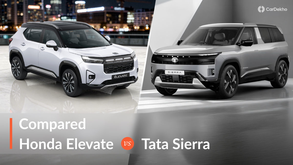 2026 Honda Elevate Vs Tata Sierra