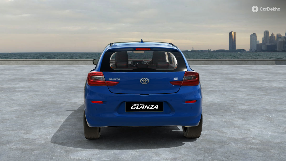 2026 Toyota Glanza S Rear