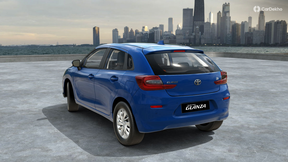 2026 Toyota Glanza S Rear Quarter