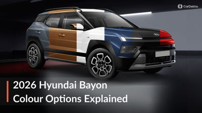 Hyundai Bayon Colour Options Revealed: 6 Monotone, 2 Dual-tone And 2 Matte Colour Choices In The Palette!?