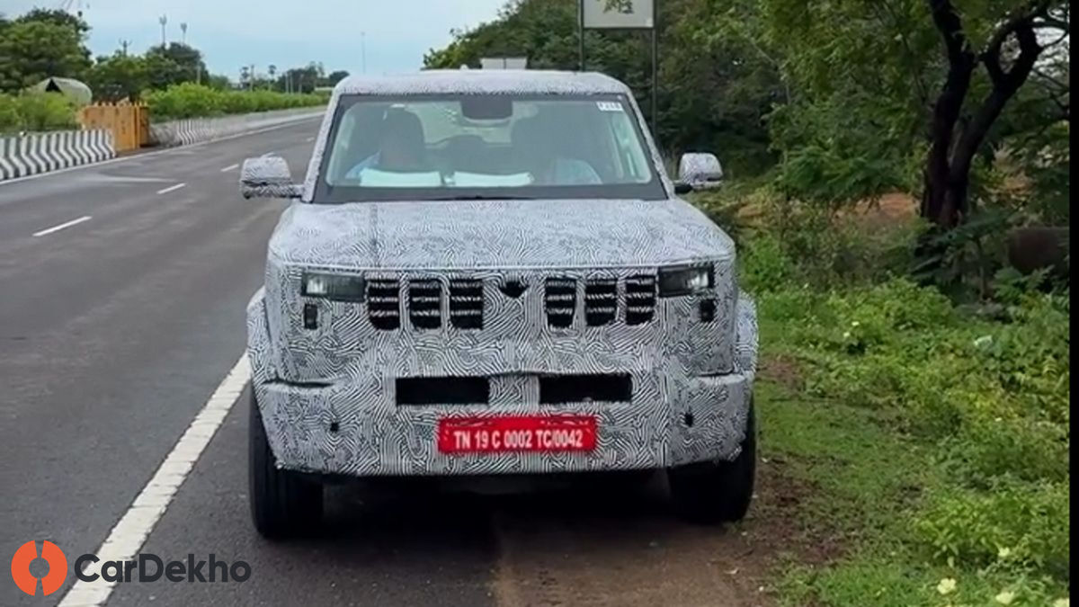 Mahindra Vision S Spied Testing