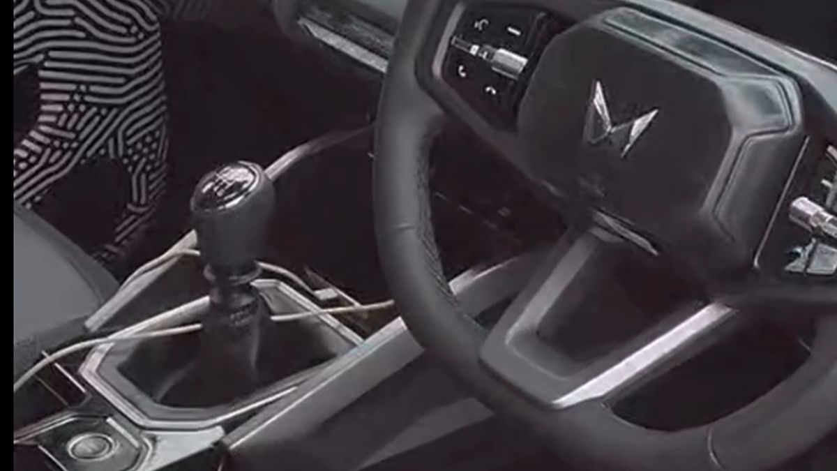 Mahindra Vision S Interior Spied