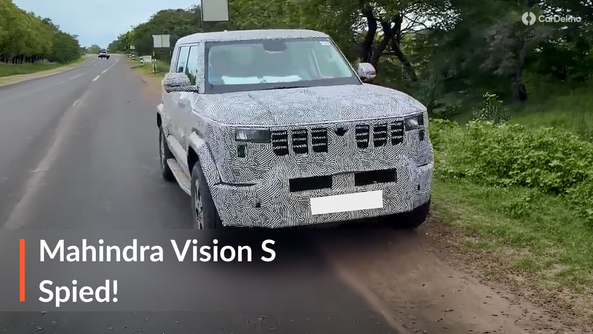 Mahindra Vision S Spied Testing
