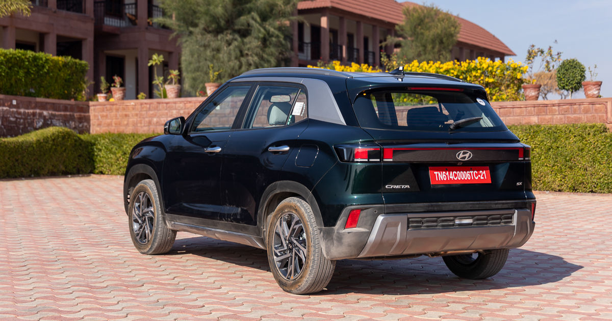 Hyundai Creta Rear Quarter