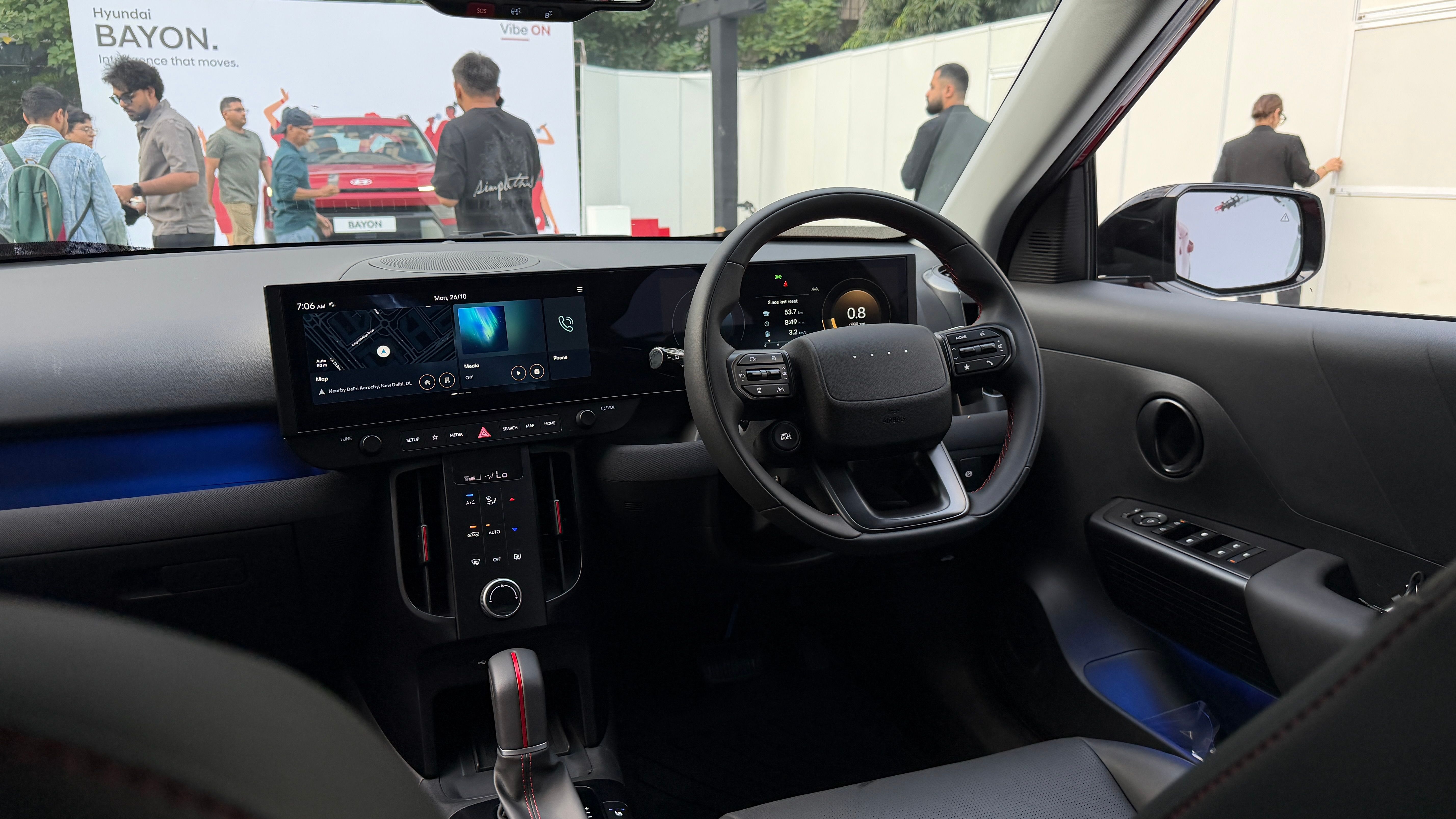 Hyundai Bayon Infotainment Screen