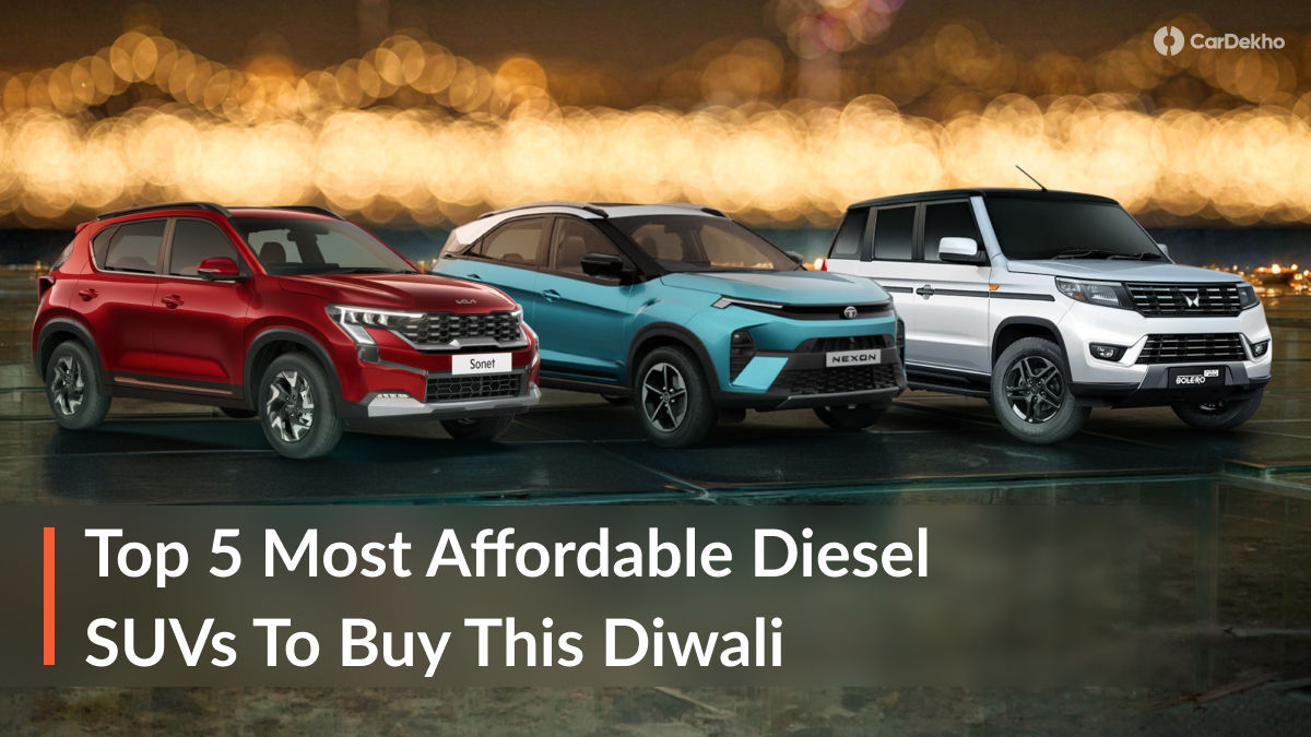 Top 5 Most Affordable Diesel SUVs To Buy This Diwali