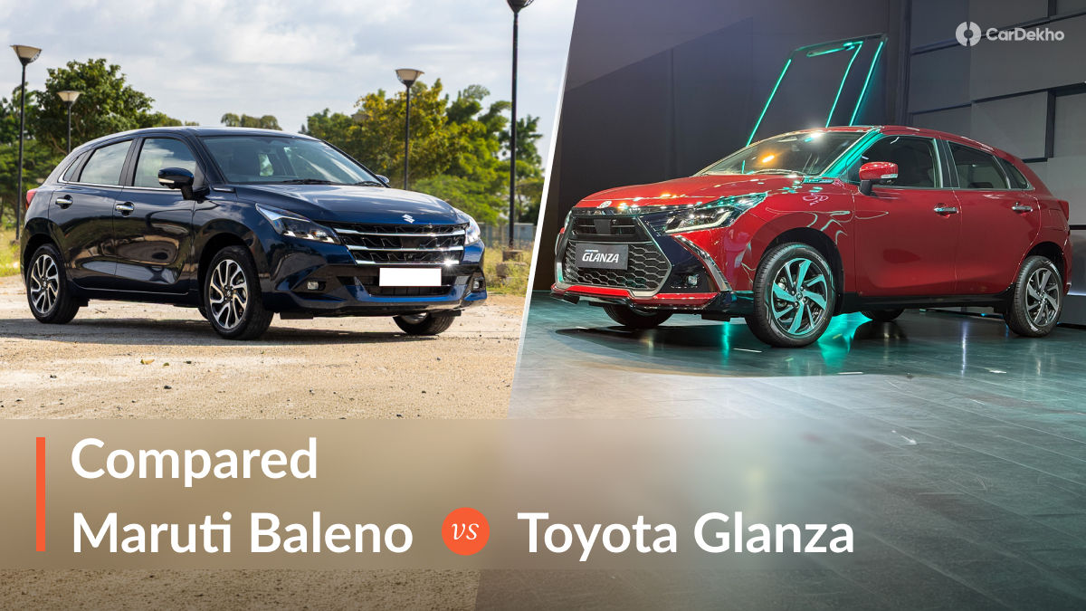 2026 Maruti Baleno vs Toyota Glanza facelift