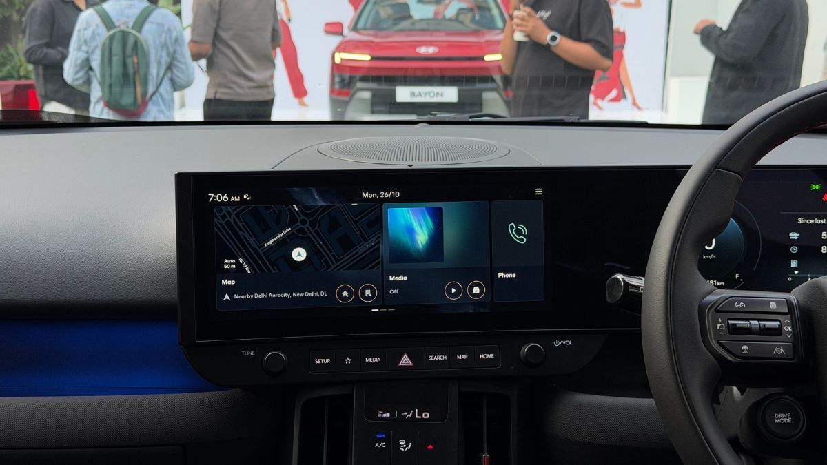 Hyundai Bayon Touchscreen