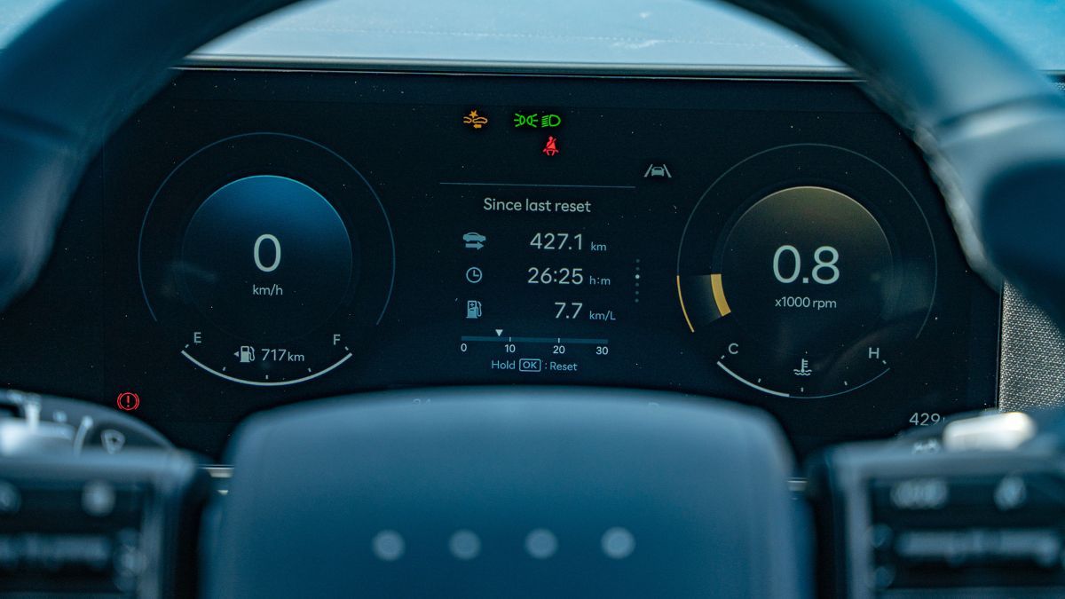 Hyundai Venue Driver's Display