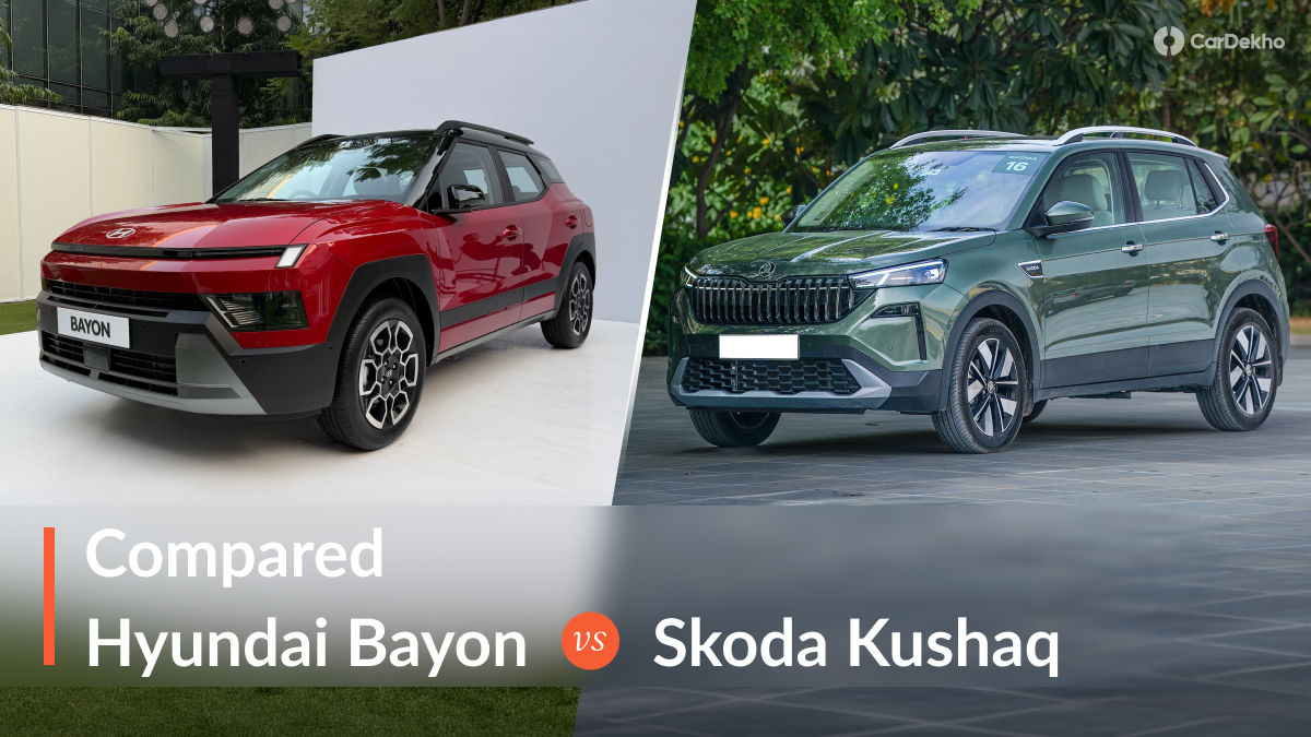 Hyundai Bayon Vs Skoda Kushaq