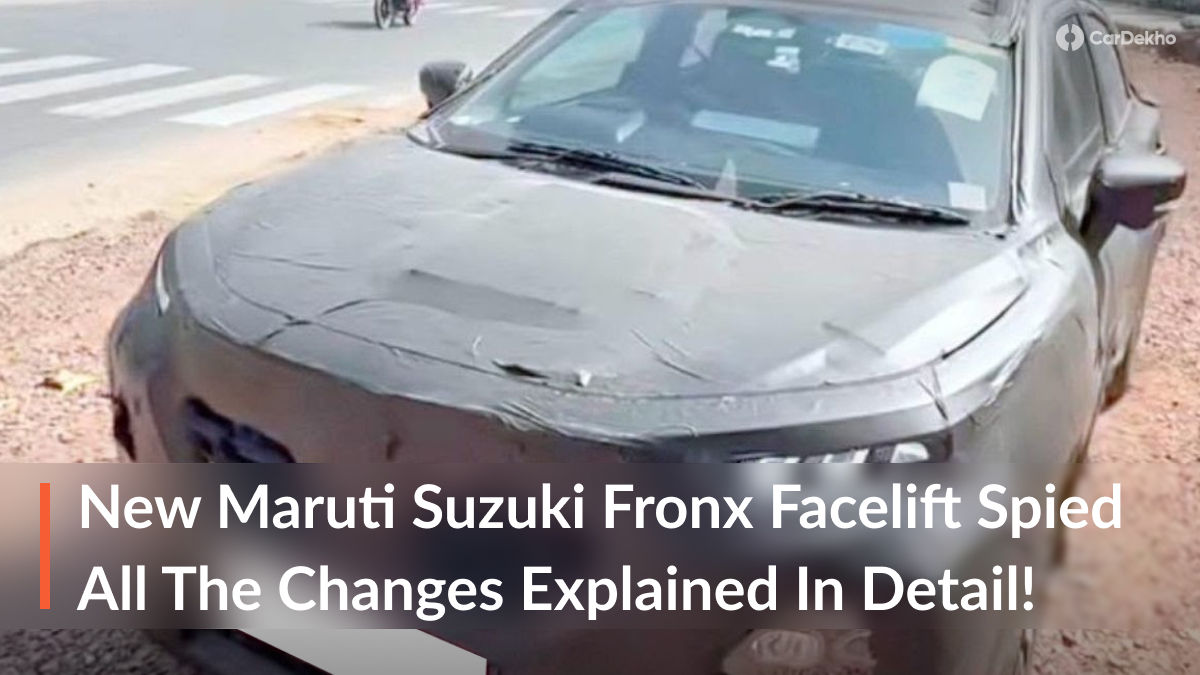 Maruti Suzuki Fronx Facelift