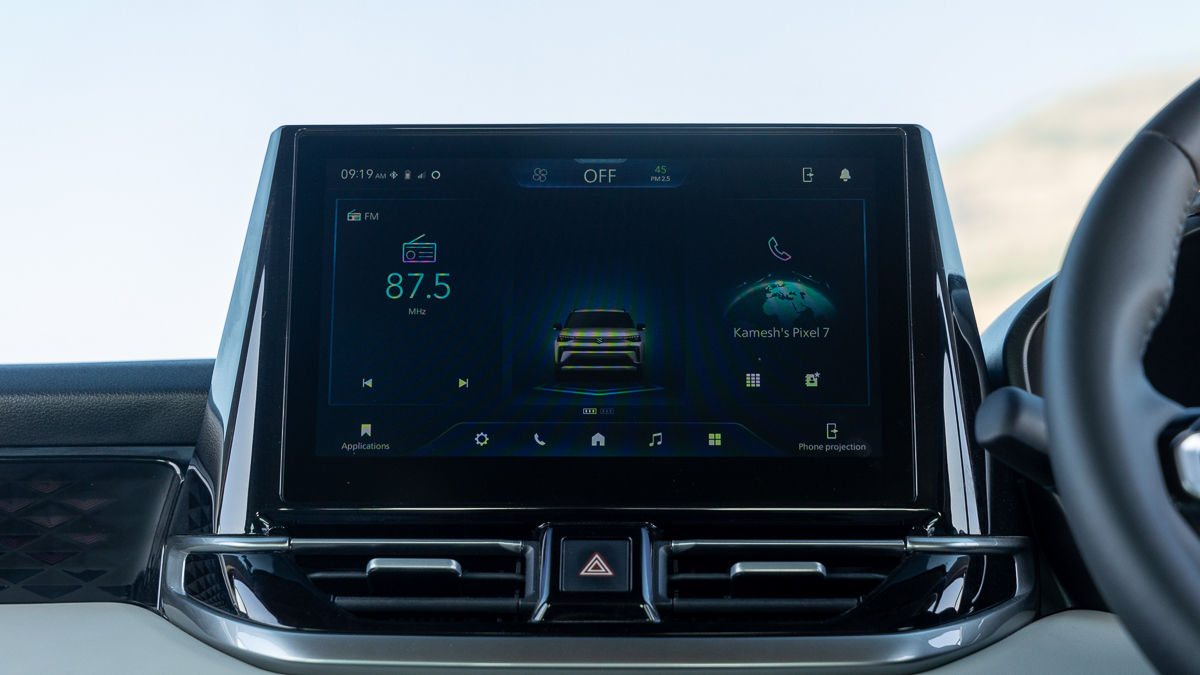 Maruti Victoris Infotainment Touchscreen