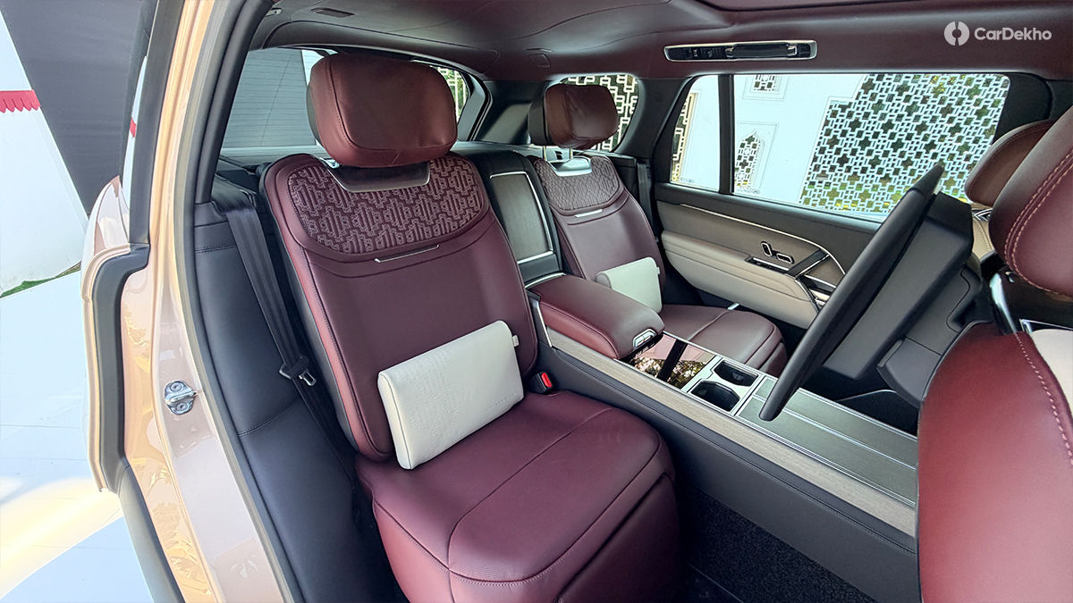 Range Rover SV Sawai Jaipur Edition Rear Seats
