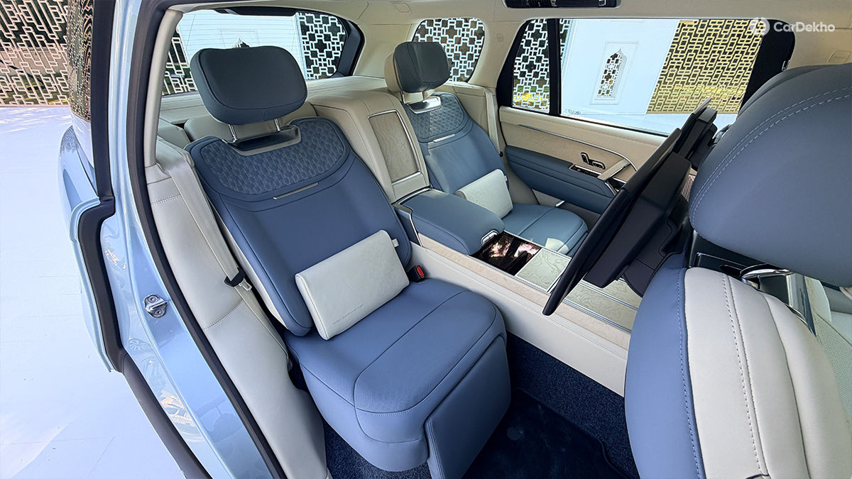 Range Rover SV Sawai Jodhpur Edition Rear Seats