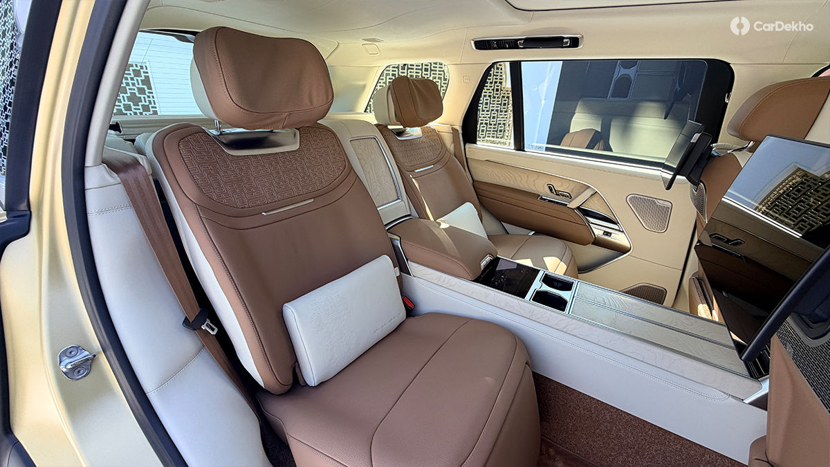 Range Rover SV Sawai Jaisalmer Edition Rear Seats