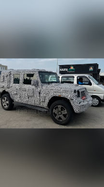 First Look At The Interiors Of The 5-Door Mahindra Thar