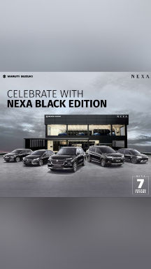 Maruti Introduces New Black Edition On All 5 Nexa Models