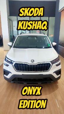 Prices Out For The Skoda Kushaq Onyx Edition