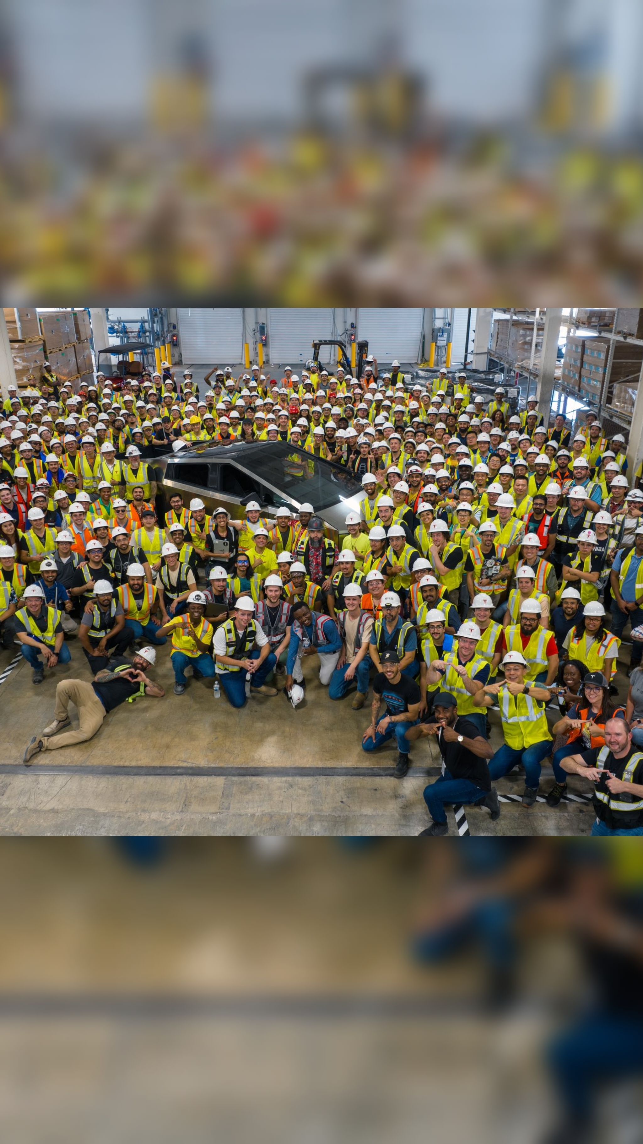 First Tesla Cybertruck Rolled Out Of The Texas Giga Factory