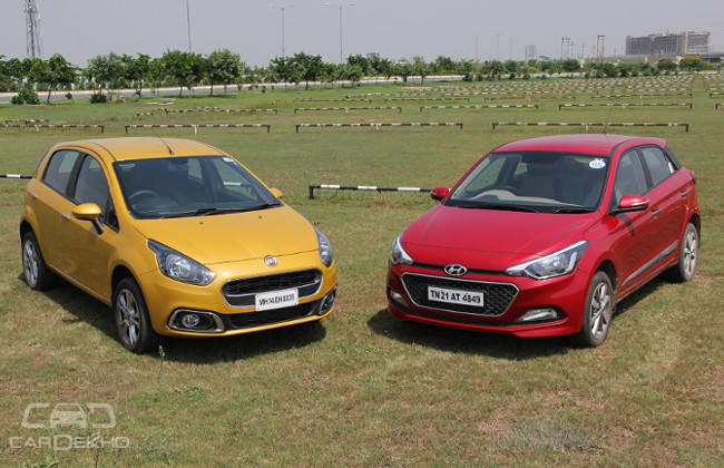 Fiat Punto Evo vs Hyundai Elite i20