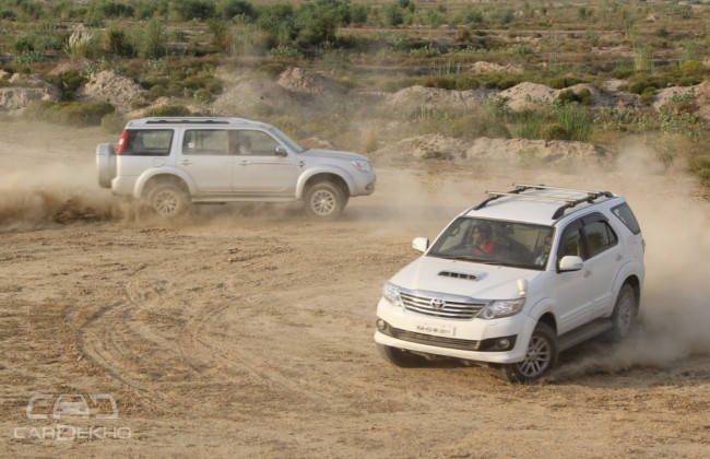 Ford Endeavour  Toyota Fortuner