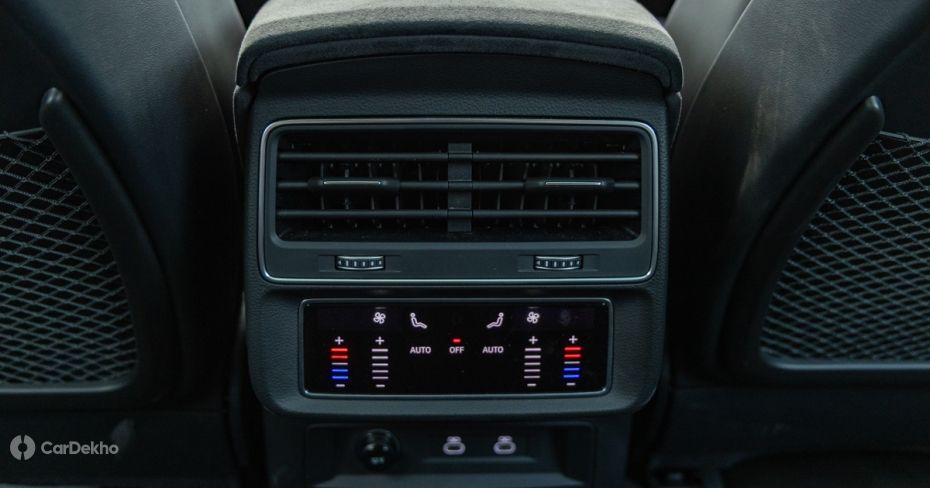 Audi RS Q8 rear AC vents