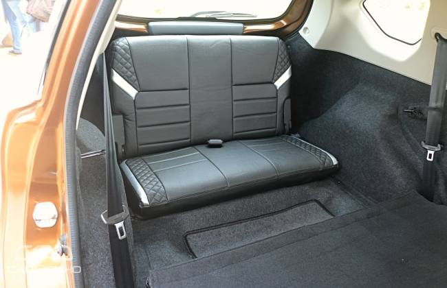 datsun go plus back seat