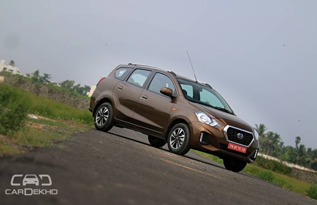 datsun go plus which company car