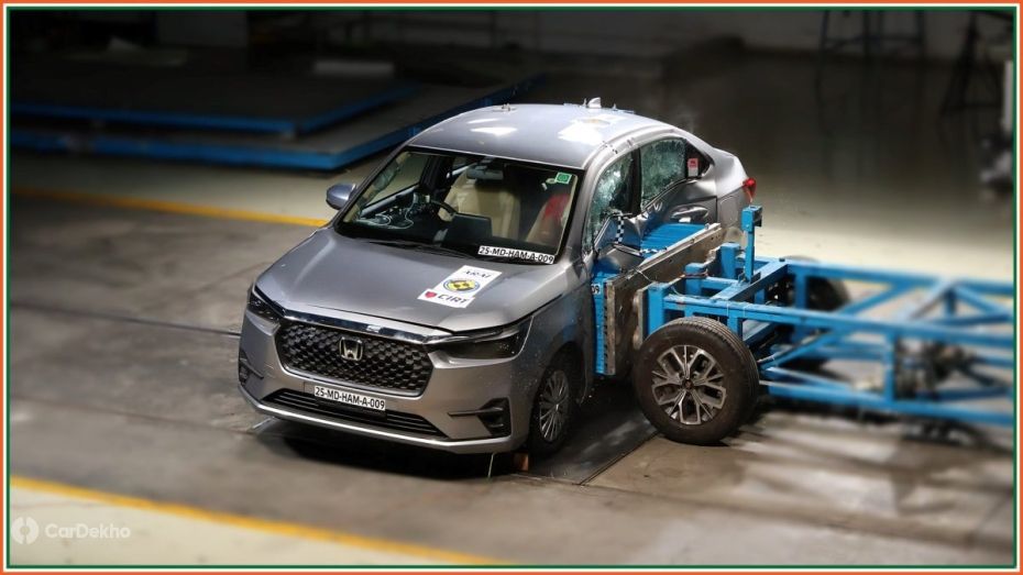 Honda Amaze crash test Honda Amaze crash test