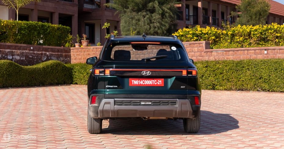 Hyundai Creta rear view