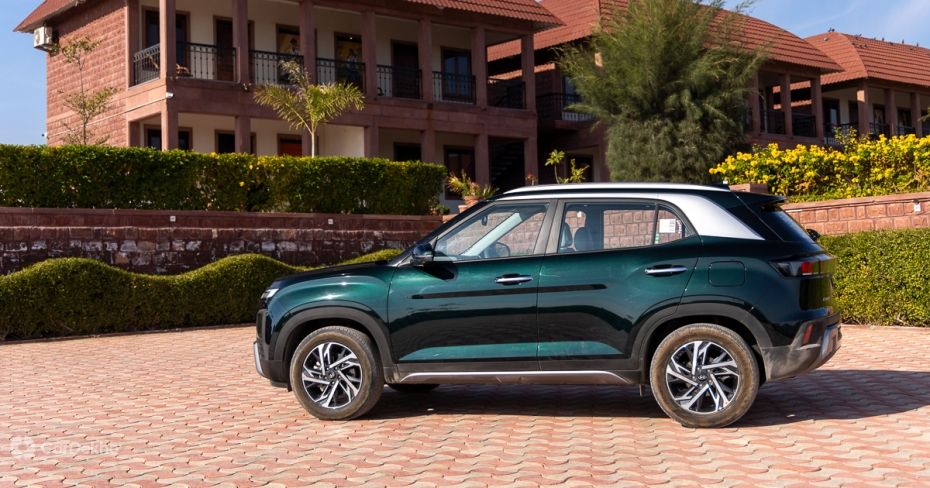 Hyundai Creta side profile