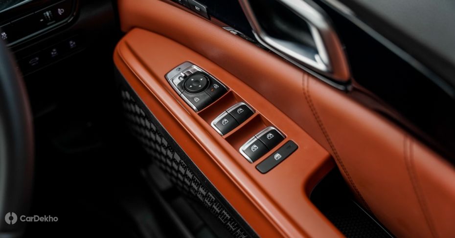 Kia Carnival gets soft touch materials on the doorpad