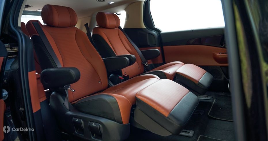 Kia Carnival middle row seats Kia Carnival middle row seats