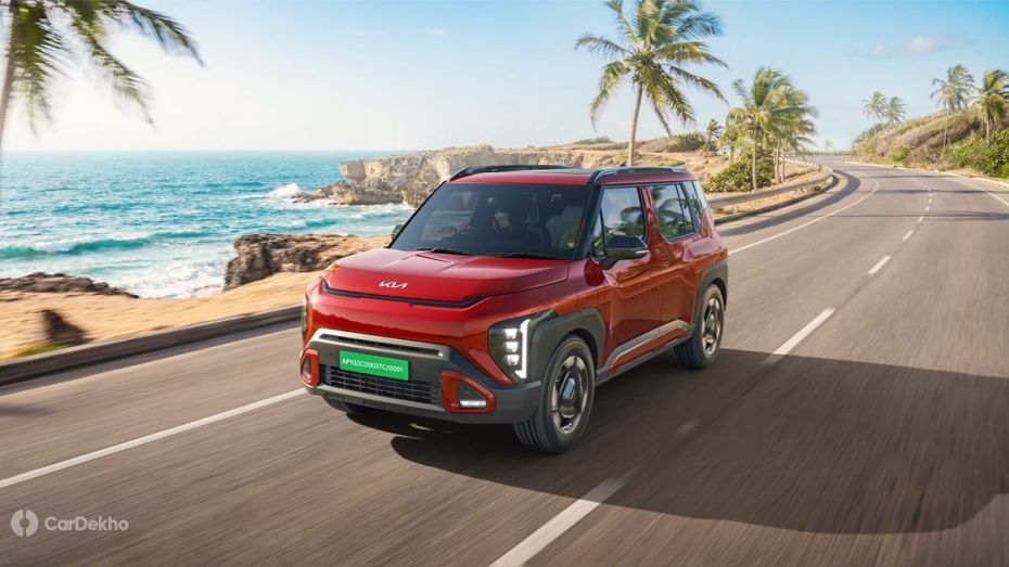Kia Syros EV Front Quarter Kia Syros EV Front Quarter