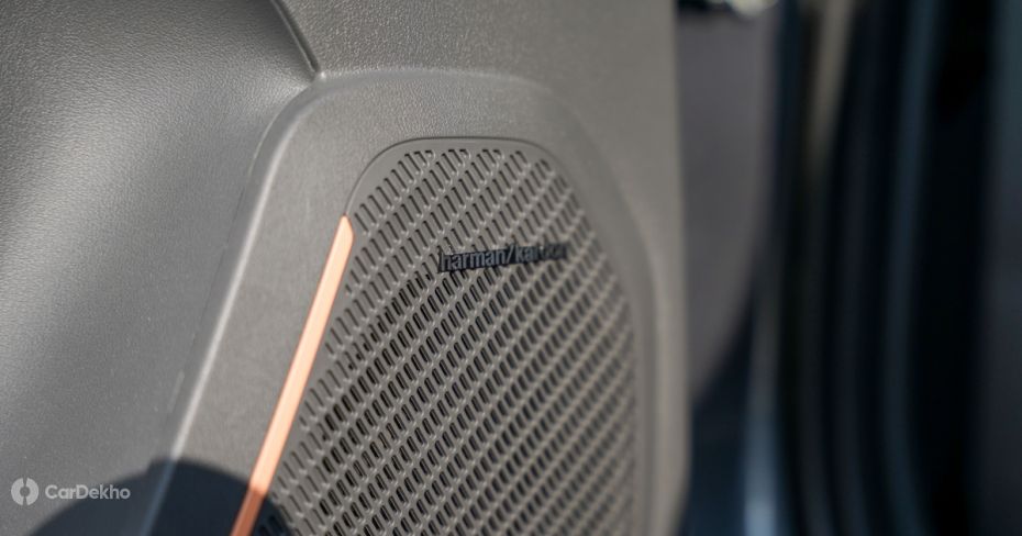 Kia Syros' 8-speaker Harman Kardon audio system