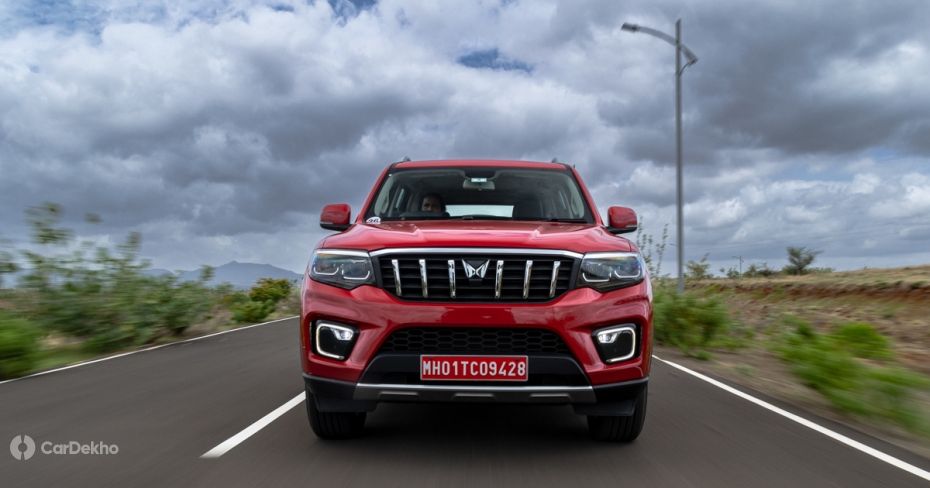 Mahindra Scorpio N driving Mahindra Scorpio N driving