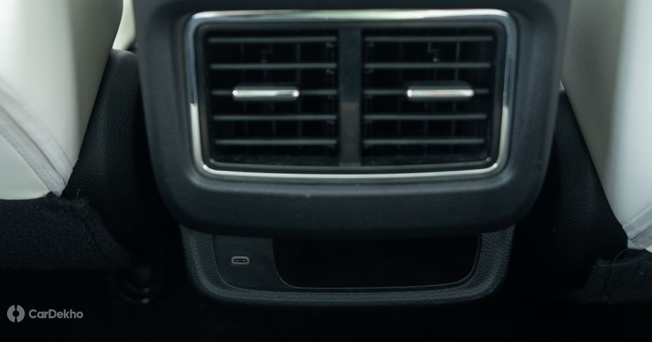 Mahindra Thar Roxx rear AC vents