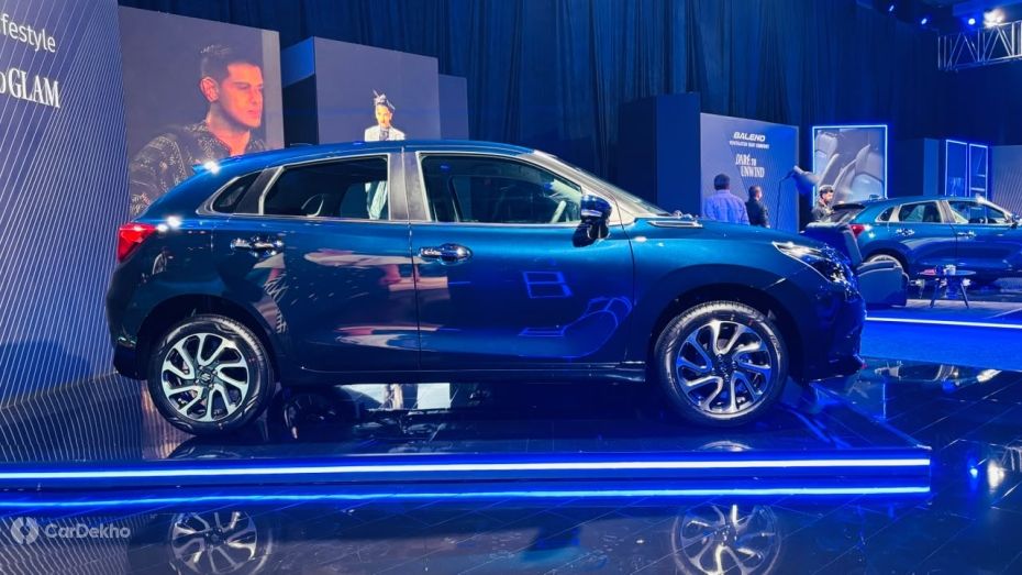 Maruti Baleno Facelift Side Maruti Baleno Facelift Side