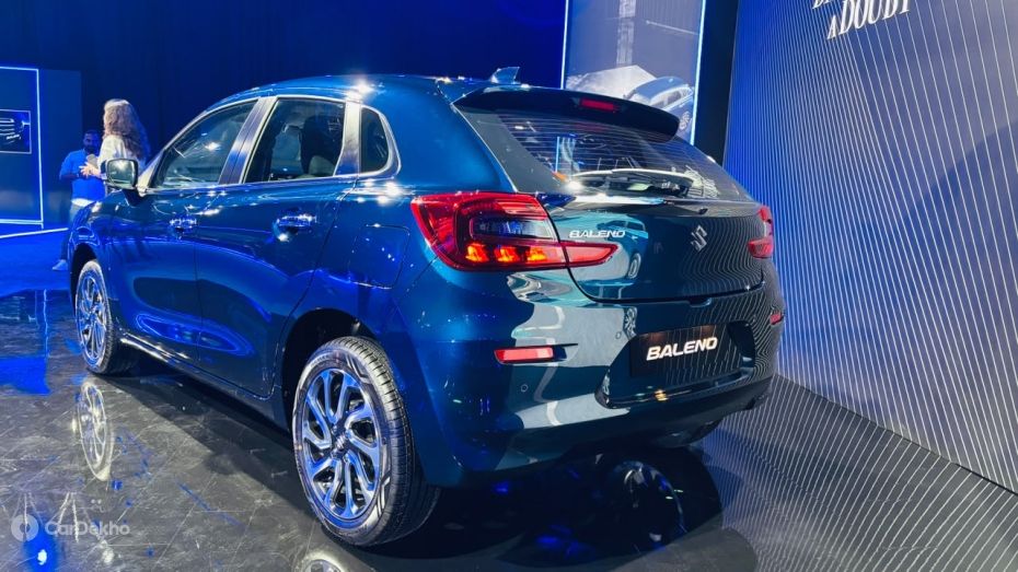 Maruti Baleno Facelift Rear Maruti Baleno Facelift Rear
