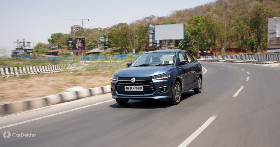 Maruti Dzire driving