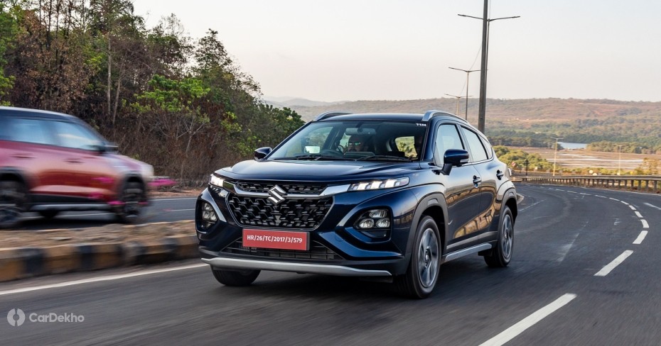 Maruti Fronx driving