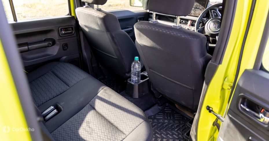 Maruti Jimny 5-door rear seats Maruti Jimny 5-door rear seats
