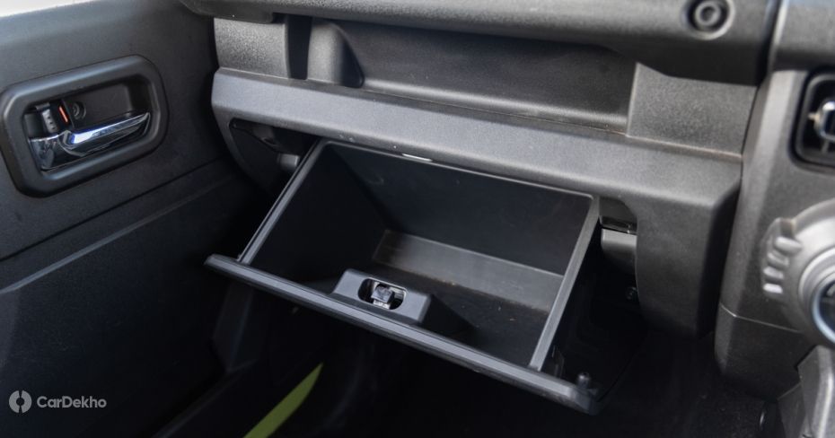 Maruti Jimny 5-door glovebox Maruti Jimny 5-door glovebox