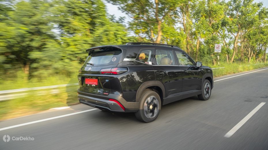 MG Hector Tomahawk EV Rolling