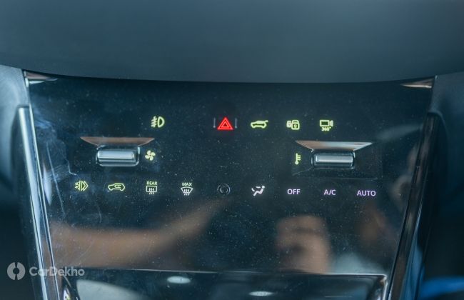 Tata Nexon Climate Control Panel